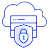Cloud, dedicated, bare metal, and colocation Icon